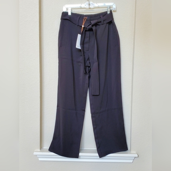 Quince Pants - Quince Stretch Crepe Paperbag Pants.  NWT.  Size 8